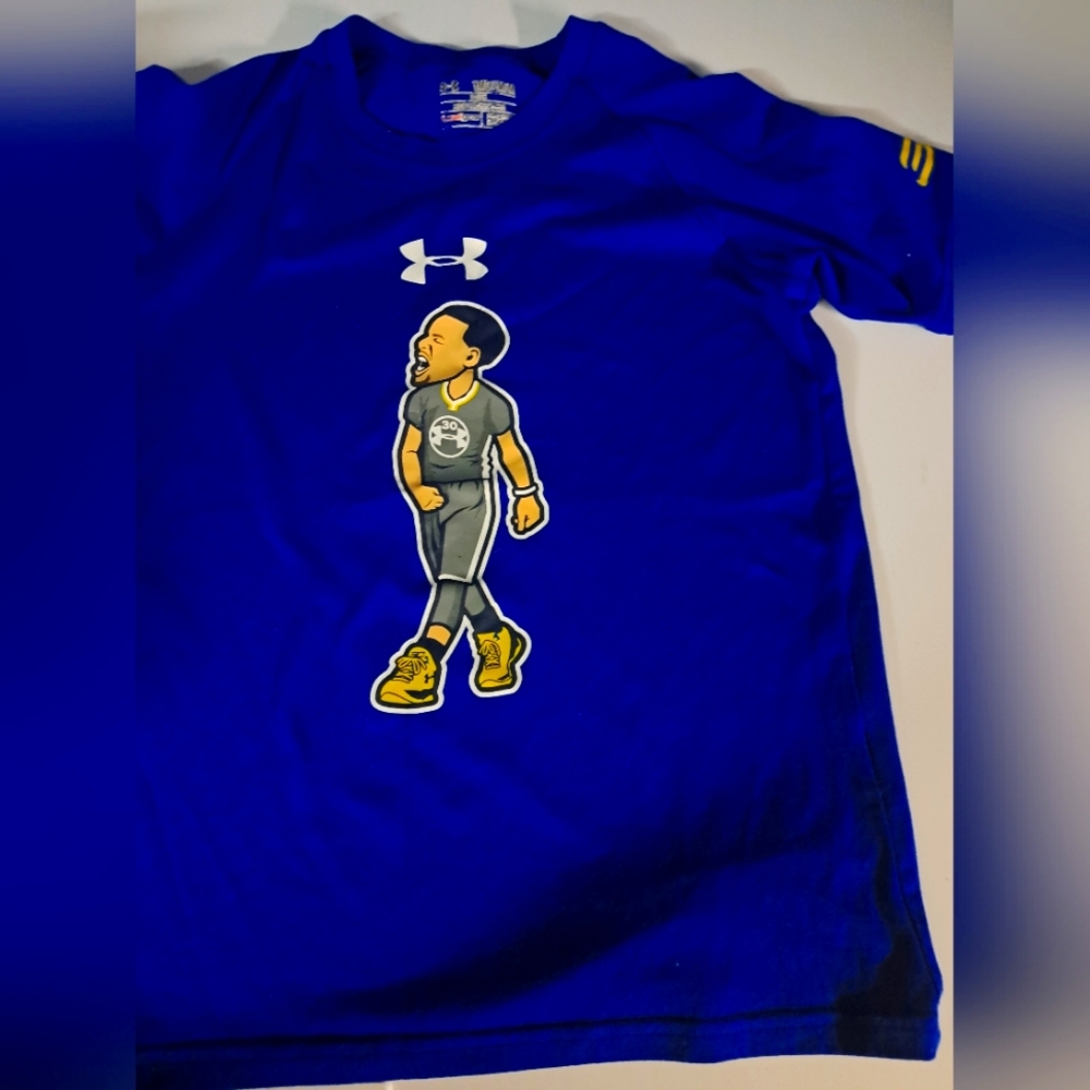 Under Armour Steph Curry Youth Medium Shirt